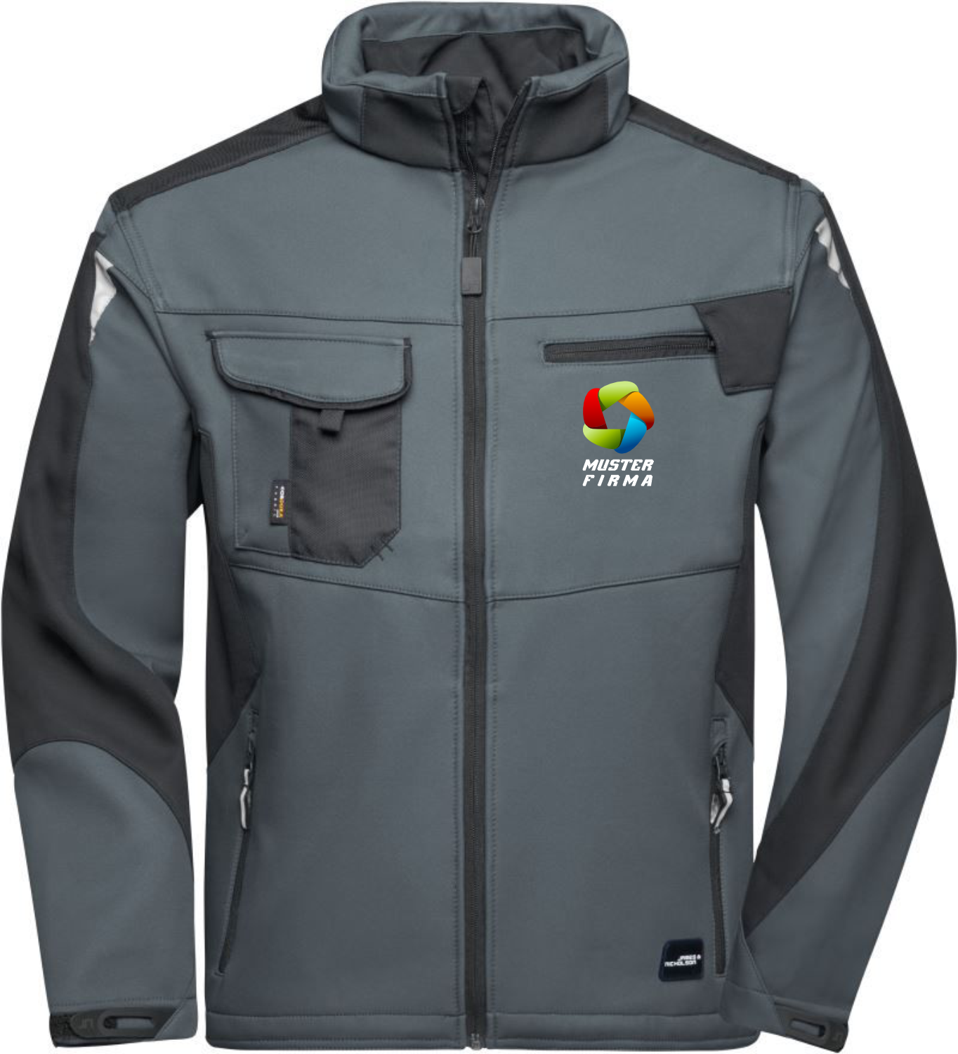 Workwear Softshell Jacke
inkl. Firmenlogo