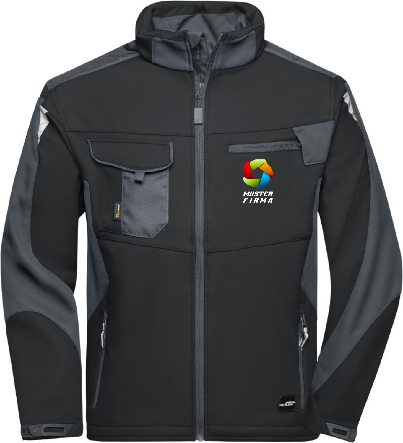 Workwear Softshell Jacke
inkl. Firmenlogo