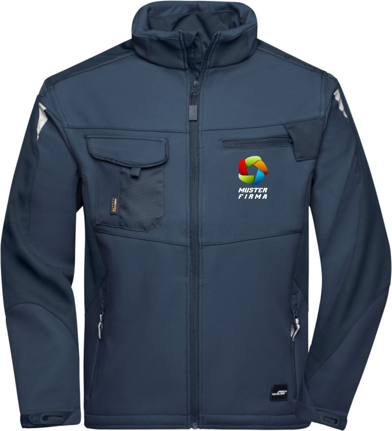 Workwear Softshell Jacke
inkl. Firmenlogo