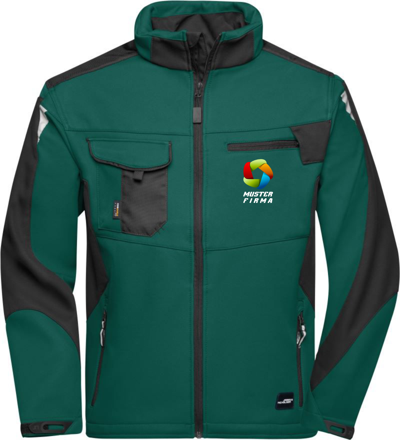 Workwear Softshell Jacke
inkl. Firmenlogo