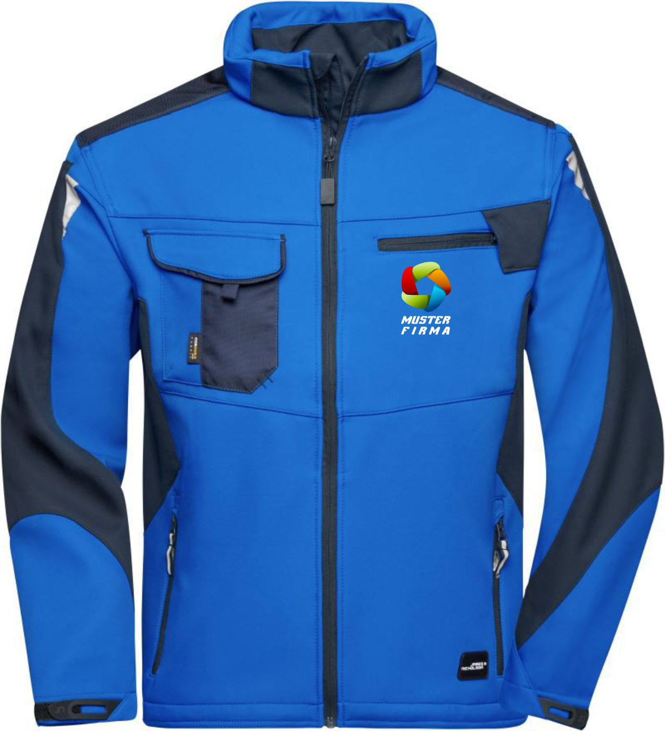 Workwear Softshell Jacke
inkl. Firmenlogo