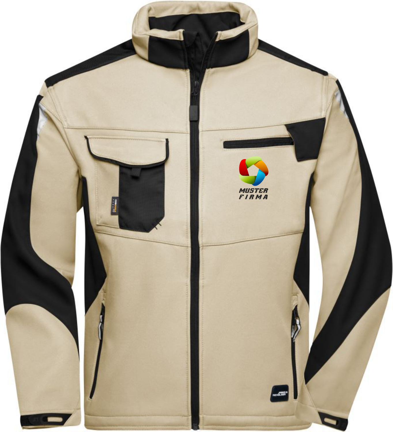 Workwear Softshell Jacke
inkl. Firmenlogo