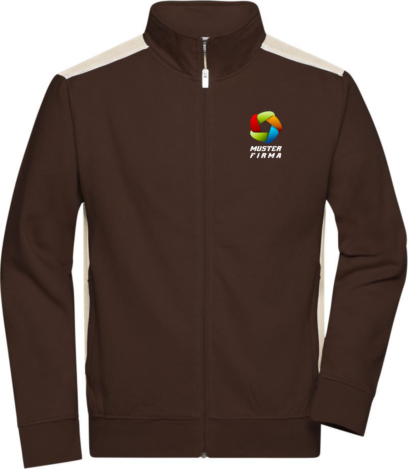 Workwear Sweat Jacke
inkl. Firmenlogo