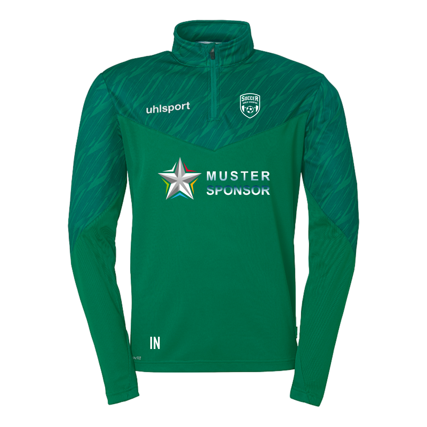 Progressive 28 1/4 Zip Top
inkl. Wappen & Sponsorenlogo