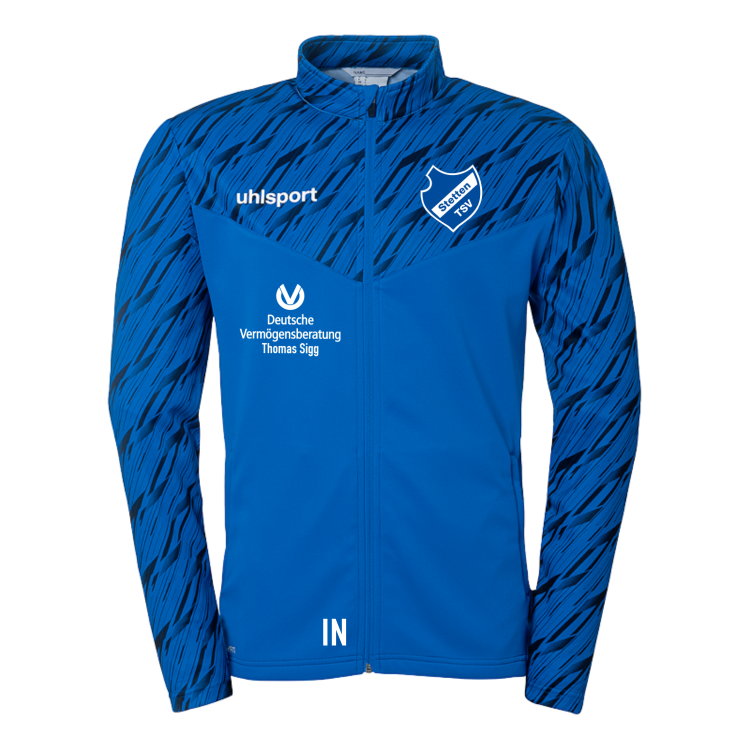 Progressive 28 Poly Jacke- TSV Stetten
inkl. Wappen, Vereinsname & Sponsorenlogos