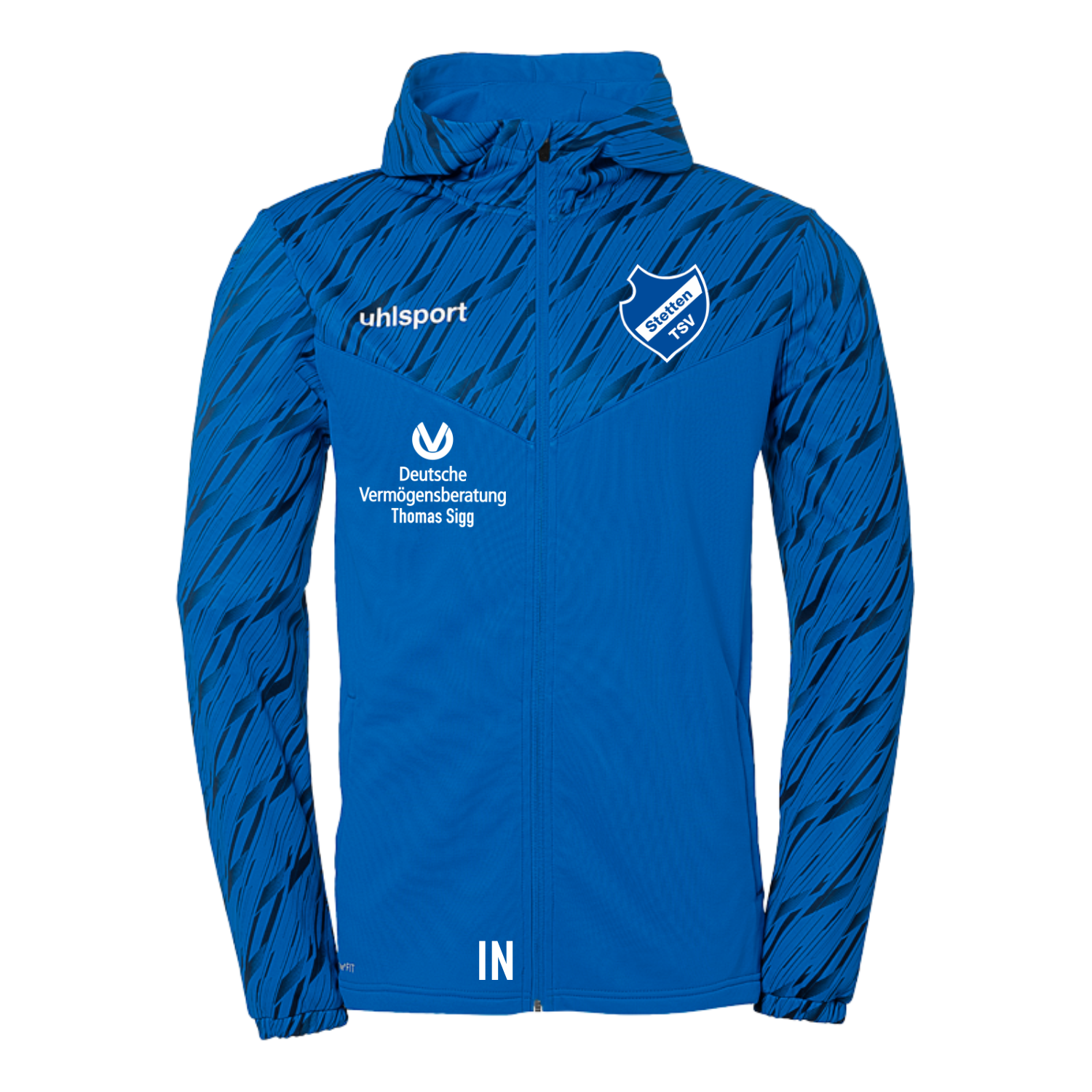 Progressive 28 Multi Hood Jacke- TSV Stetten
inkl. Wappen, Vereinsname & Sponsorenlogos
