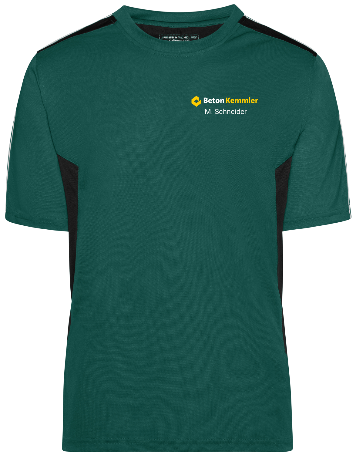 826038 - Funktions T-Shirt - STRONG -
inkl. Brustdruck Kemmler & Name