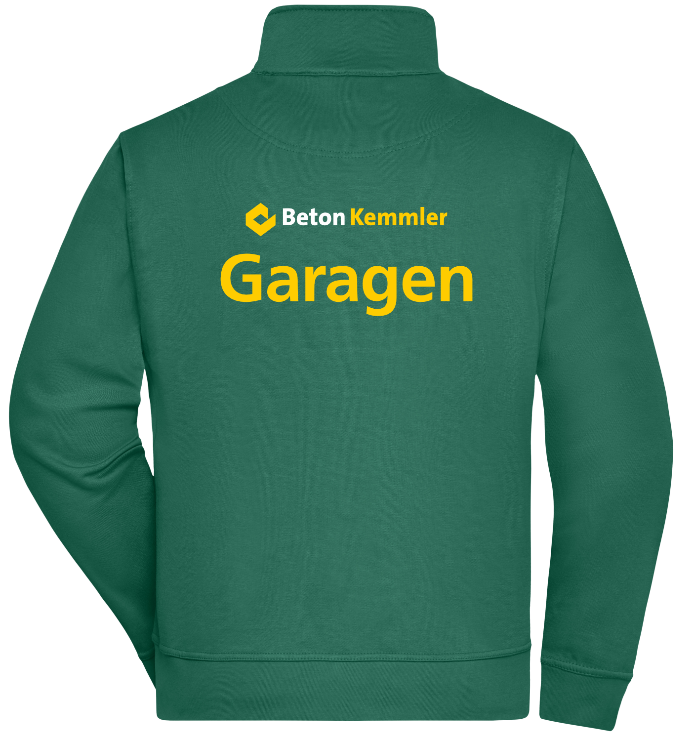 821628 - Workwear Sweat Jacke
inkl. Brustdruck Kemmler & Name
