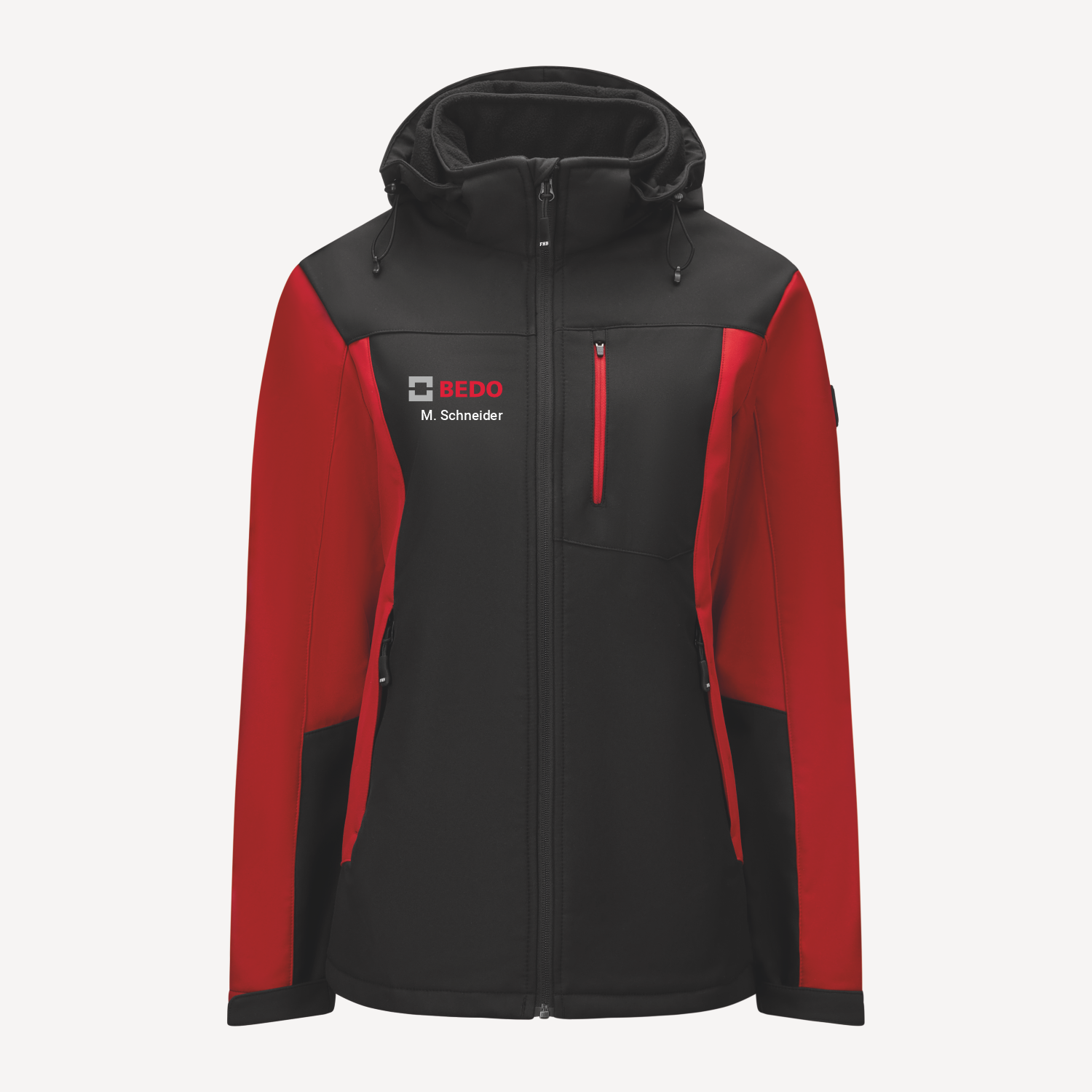 828920 - JULIA Softshelljacke -
inkl. Brustdruck BEDO & Name