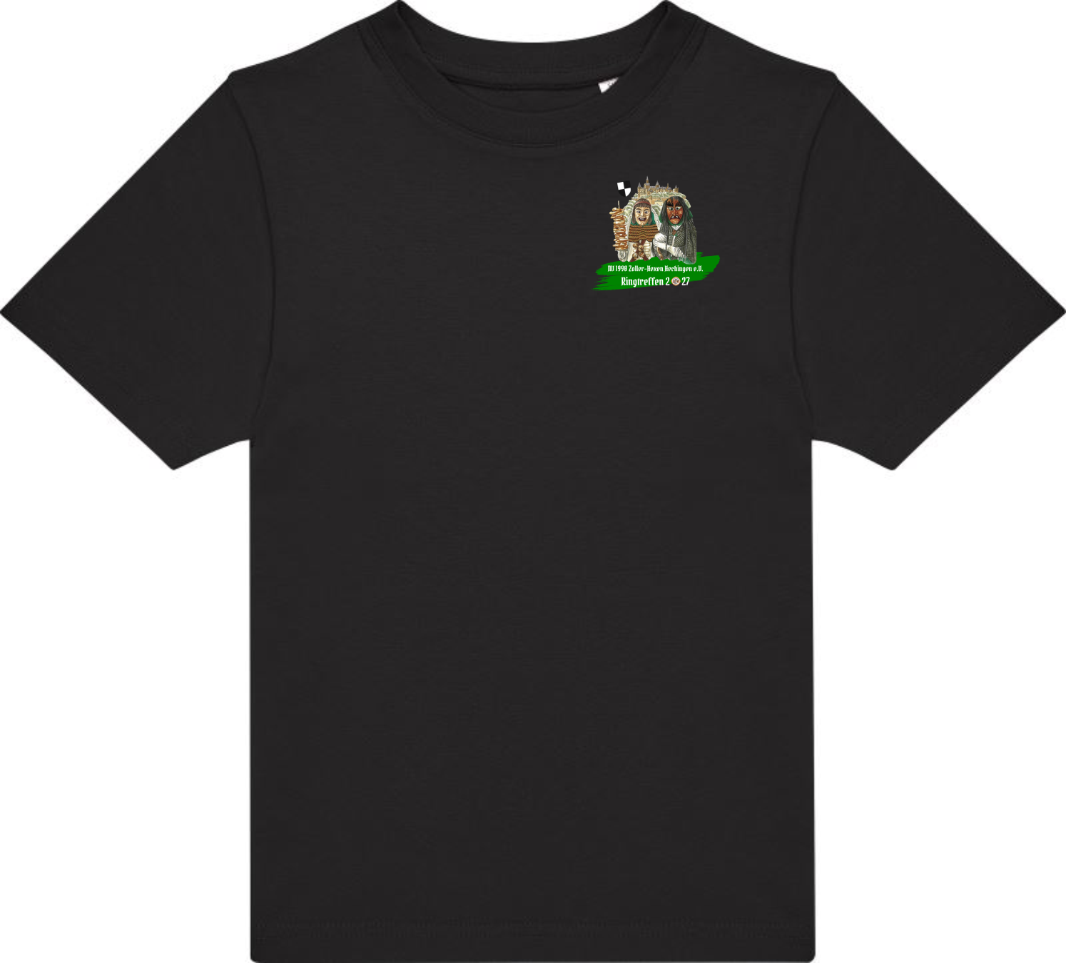 Kinder T-Shirt Ringtreffen - Zollerhexen
inkl. Logos