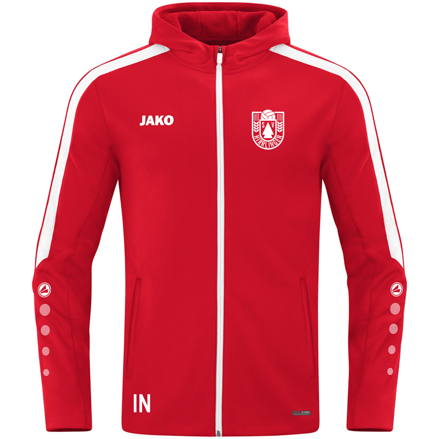JAKO Kapuzenjacke POWER SVH
inkl. Wappen und Schriftzug