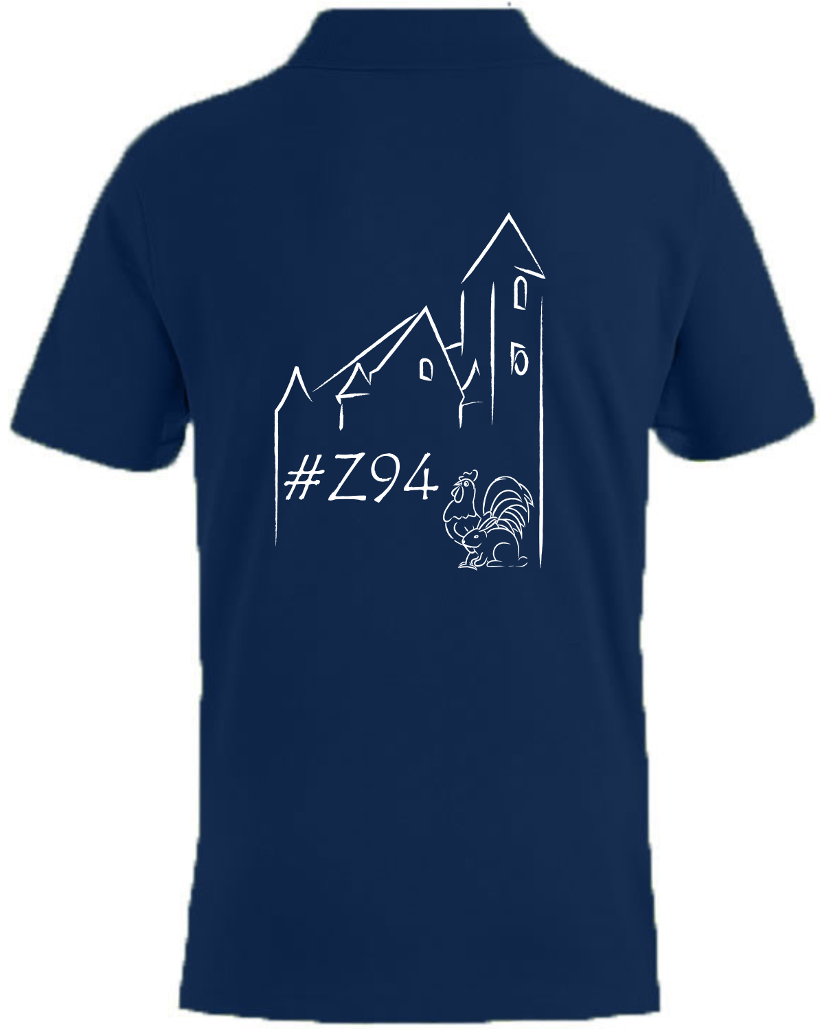 Herren Polo Z94 -
inkl. Brustdruck/Rückendruck & 2 Ärmellogos