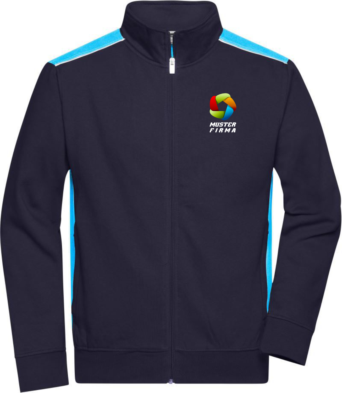 Workwear Sweat Jacke
inkl. Firmenlogo