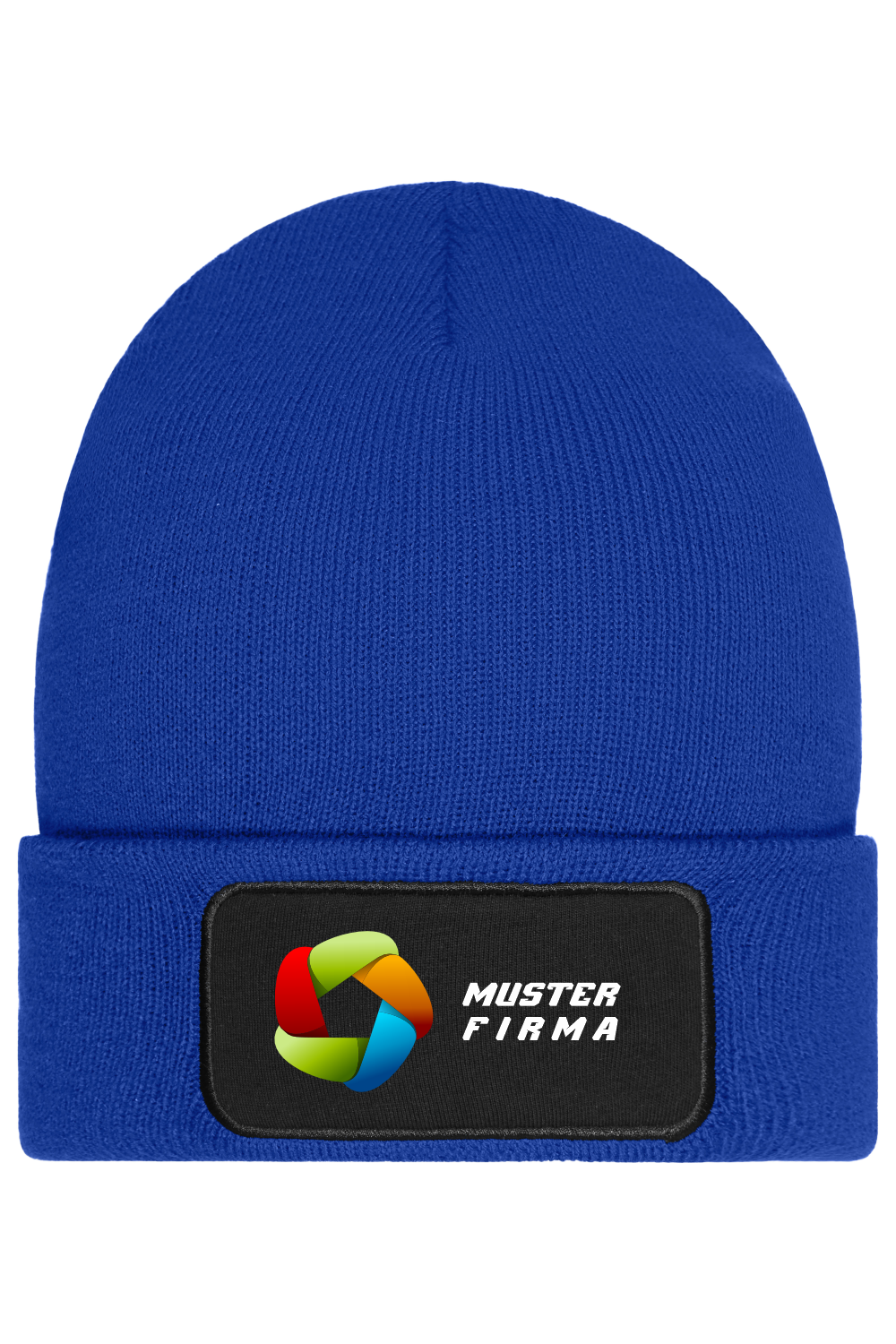 Beanie mit Patch (10cm x 5 cm) - Thinsulate