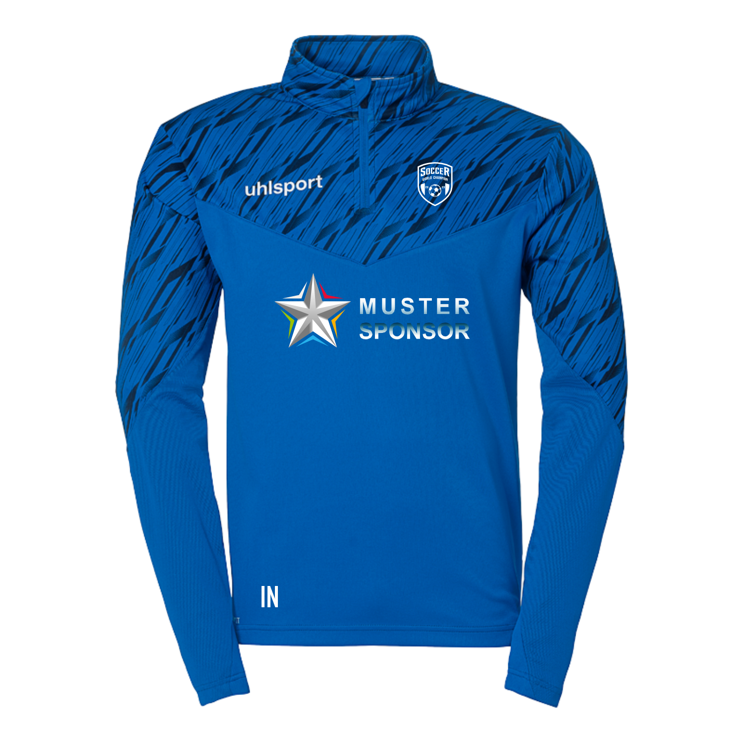Progressive 28 1/4 Zip Top
inkl. Wappen & Sponsorenlogo
