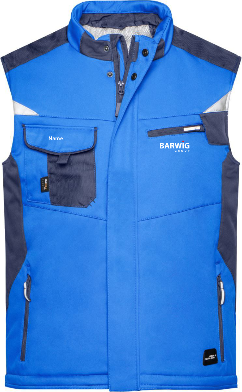 Winter Softshell Weste - STRONG -
inkl. BARWIG Logo