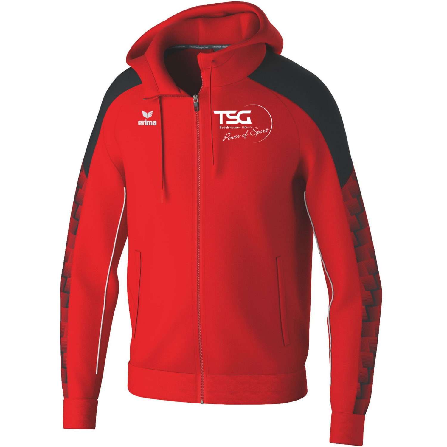 Evo Star Trainingsjacke mit Kapuze - TSG
inkl. Logo