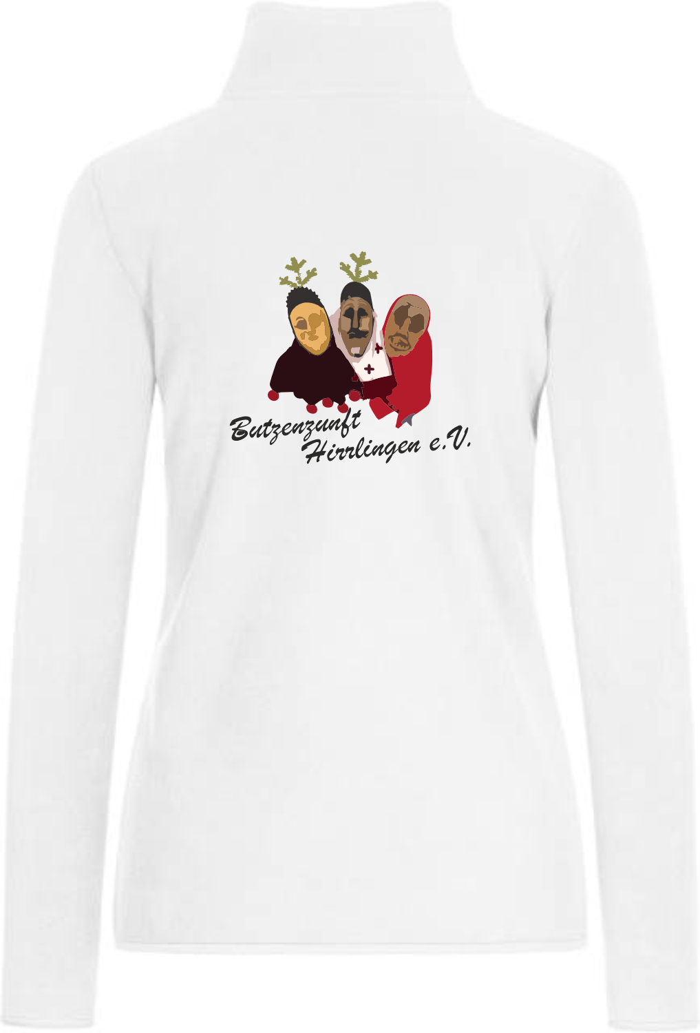 Damen Double Fleece Jacke - BZH
inkl. Stick BZH Logo & Schriftzug