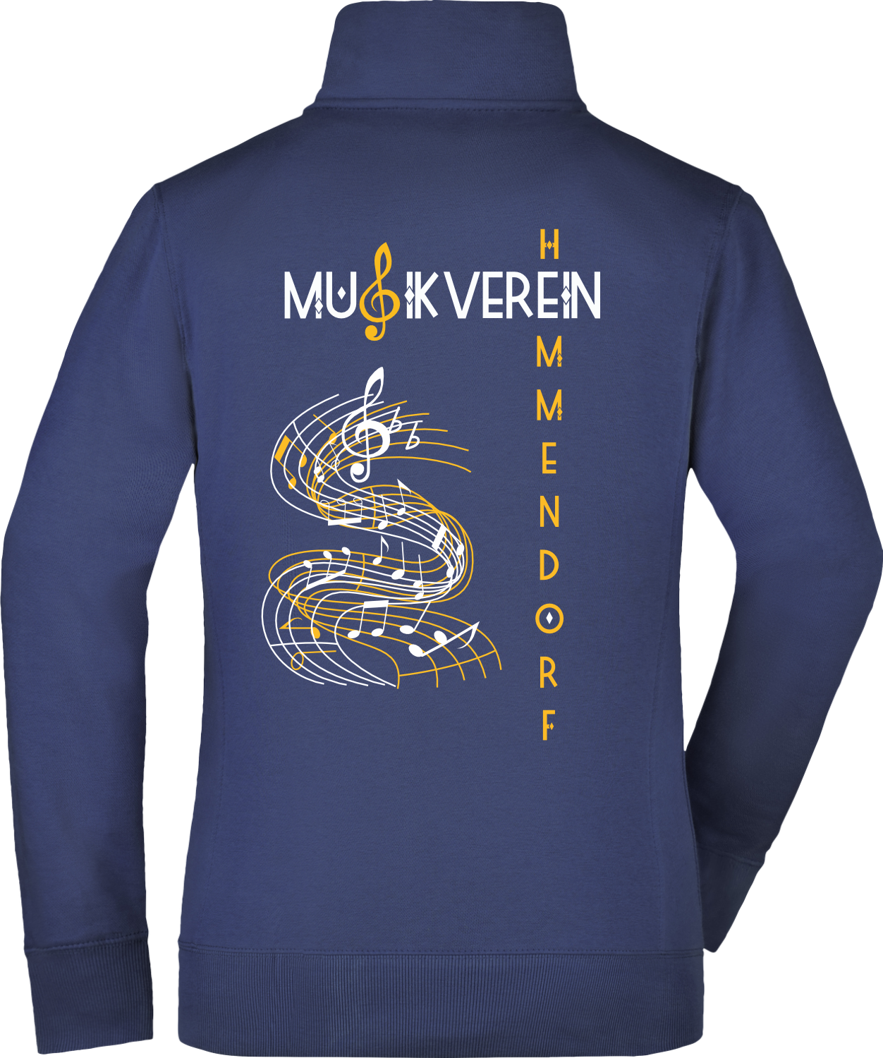 Damen Sweatjacke - MVHe
inkl. MVHe Logo & Rückendruck