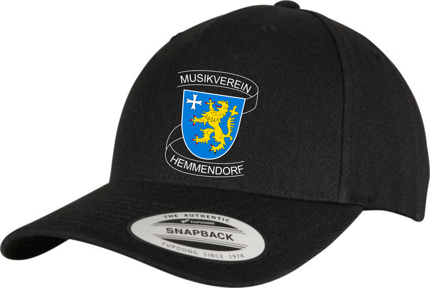 5 Panel Snapback Kappe MVHe -
inkl. MVHe Logo