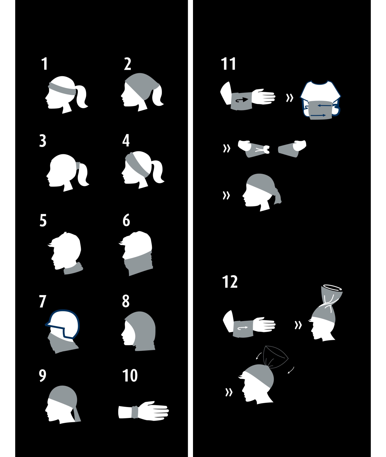 Schlauchtuch - MvH
inkl. MvH Logo