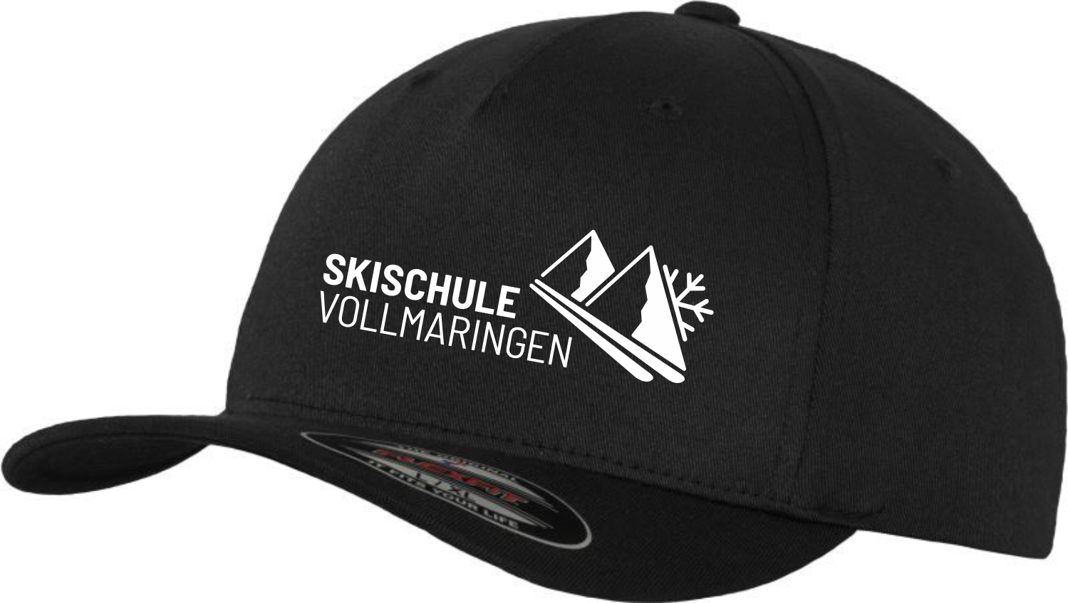 5 Panel Flexfit Kappe - SCV 
inkl. SKISCHULE Vollmaringen Logo