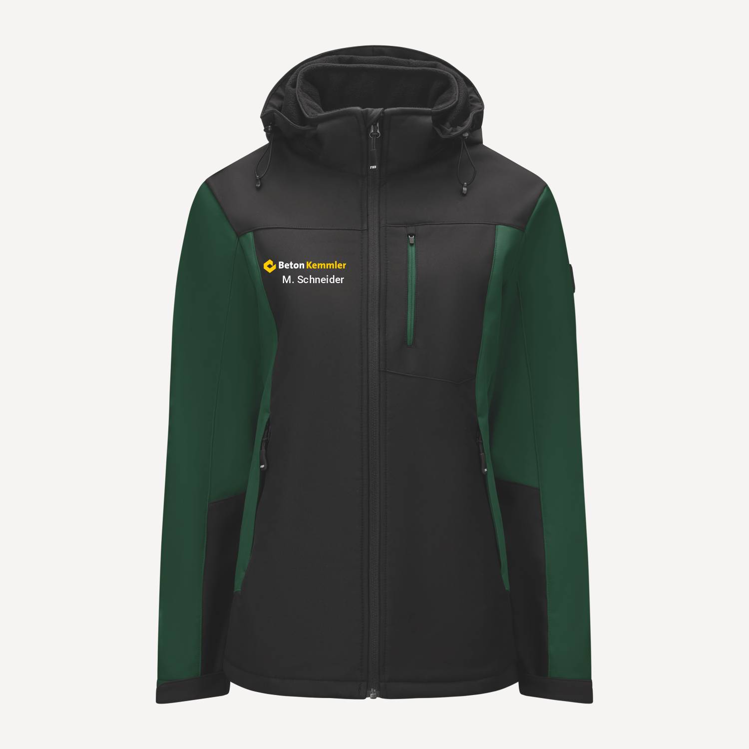 828767 - JULIA Softshelljacke -
inkl. Brustdruck Kemmler & Name