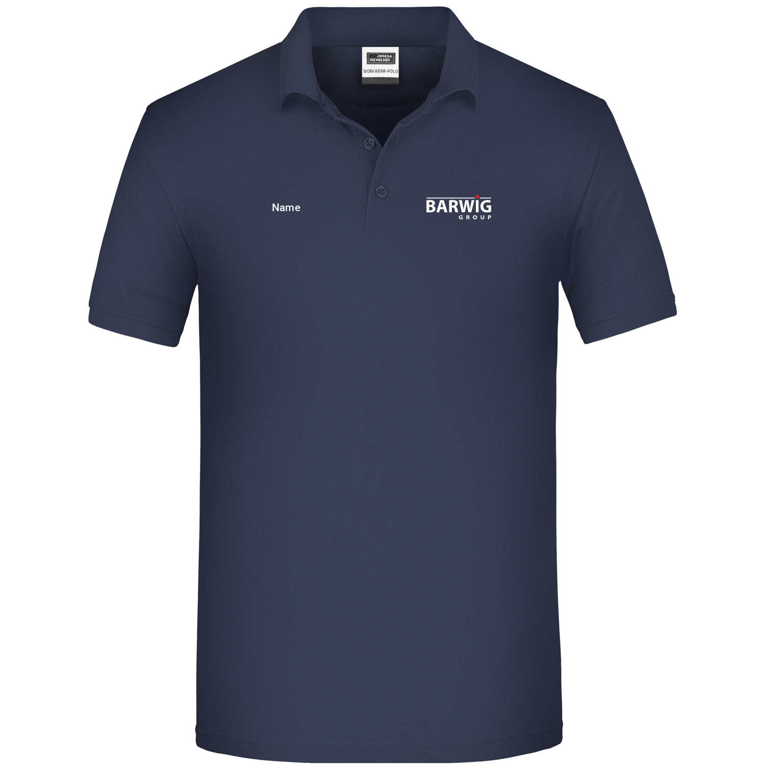 Herren Bio Piqué Workwear Polo
inkl. BARWIG Logo