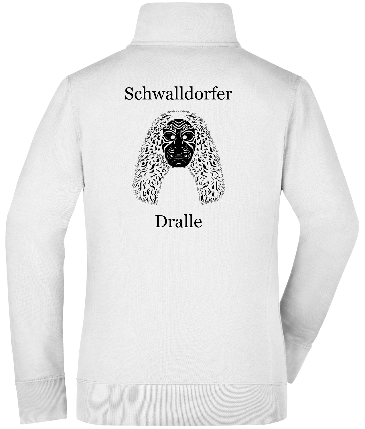 Damen Sweat Jacke Dralle - 
inkl. Dralle Logo & Wappen