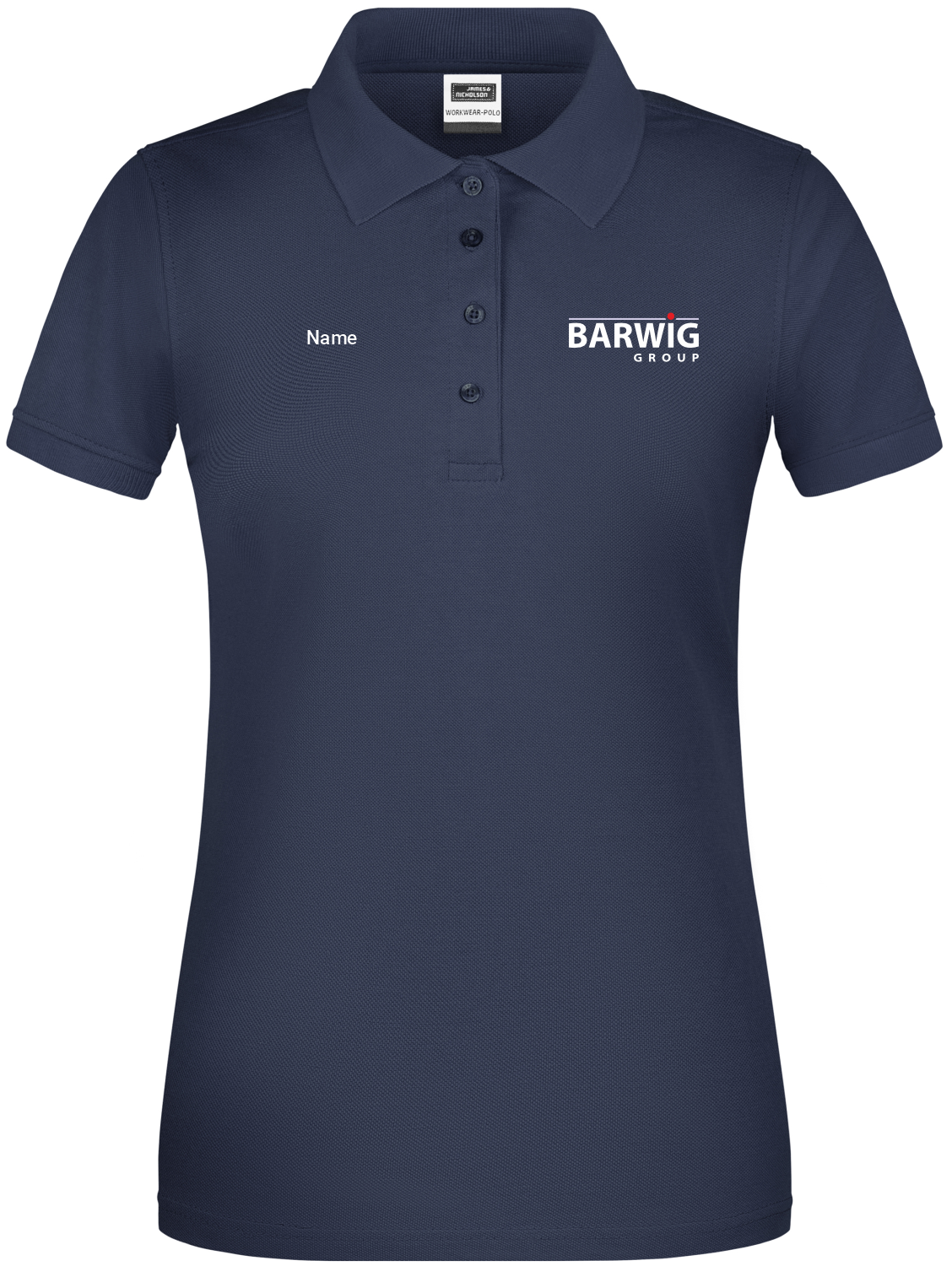 Damen Bio Piqué Workwear Polo
inkl. BARWIG Logo