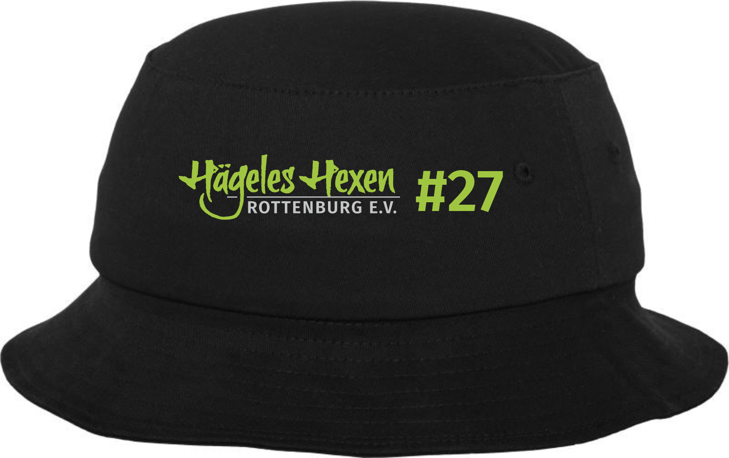 Fischerhut Hägeles Hexen - 
inkl. Logo und Nummer