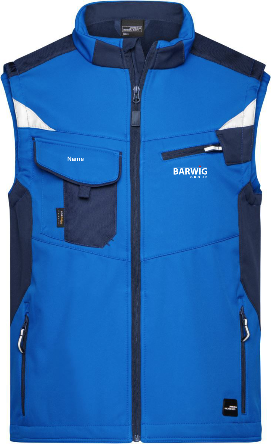 Workwear Softshell Weste - STRONG -
inkl. BARWIG Logo